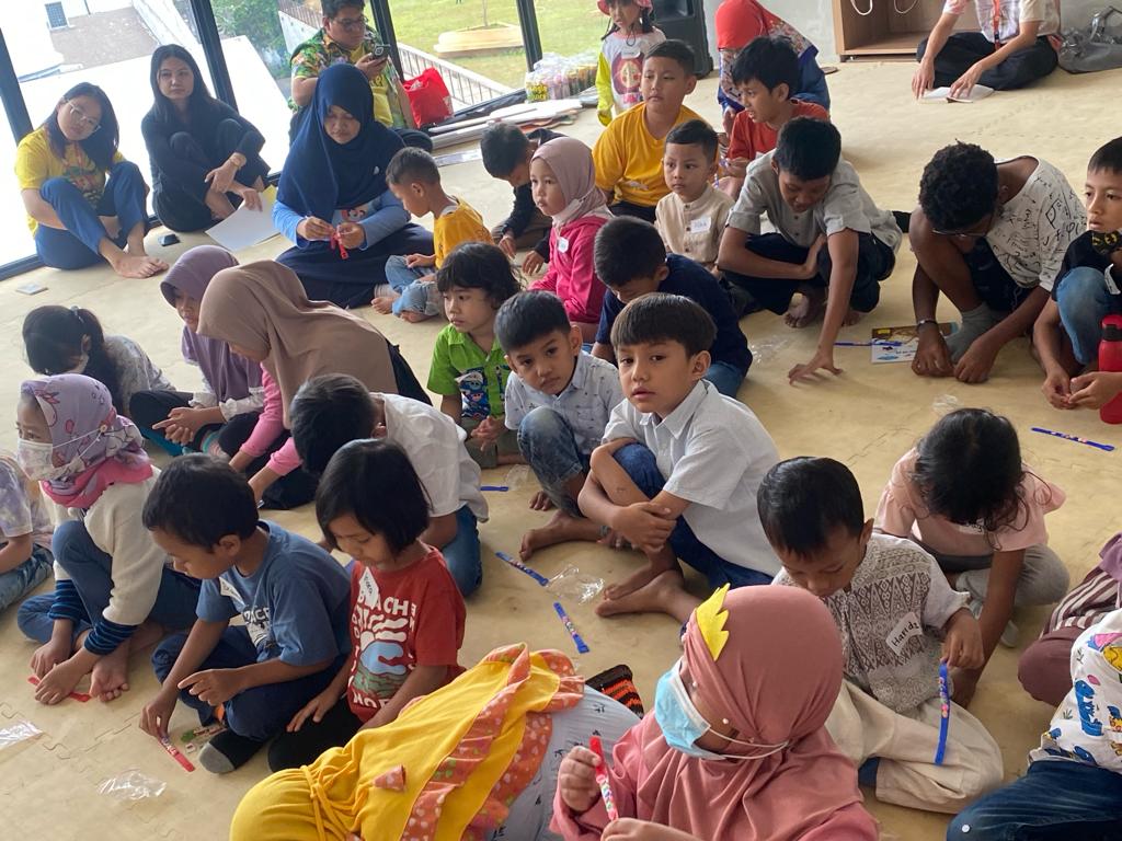 "Aku Anak Baik, Sayang Teman" Bermain Sambil Belajar Bersama Kelas Mentari & Kurcaci Dongeng